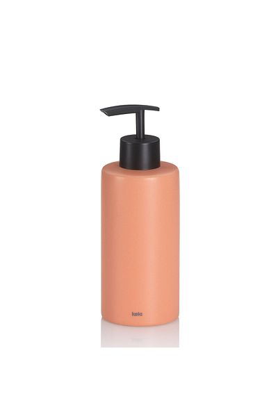Kela Matsi ceramic soap dispenser, peach pink, 300 ml