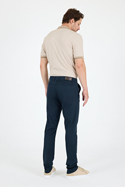 Rodi Men's Slim Fit Chino Trousers – 98% Cotton 2% Elastane Comfortable Stylish Daily Flexible Fabric Trousers 1012