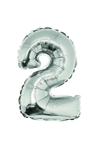 daço Foil Ball Figure 2 Silver Daco, 40 cm