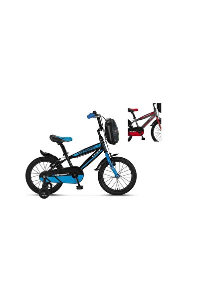 Ümit ÜMİT 1610 HOTSHOT-CANTA-V ERKEK ÇOCUK BİSİKLETİ 16 JANT ANTRASİT KIRMIZI