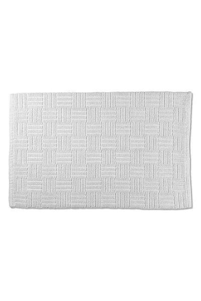 Kela Covoraș de baie Leana 100x60 cm bumbac alb