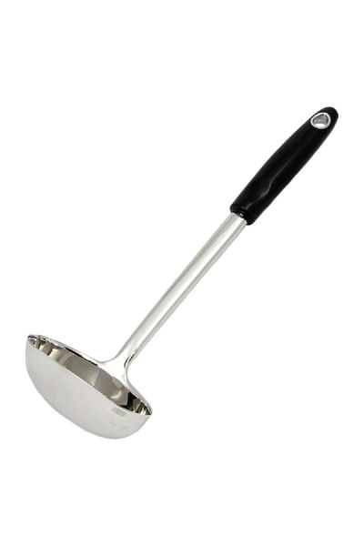 Chef Craft Stainless Steel Ladle Silver and Black 13inch