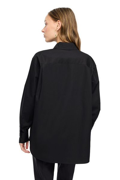 Perspective Black Albas Comfortable Fit Long Sleeve Shirt