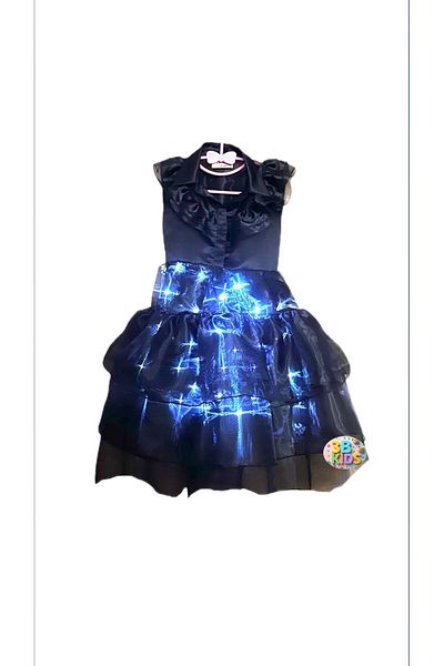 3b kids Wednesday Luminous One Dress Costume Birthday Party Invitation Wedding Halloween Hallowen Party