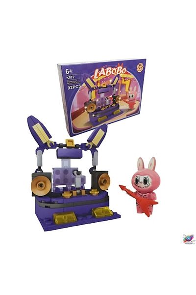LABUBU ANGMAD creation set no.2, characters from the LaBubu series, 92 pieces