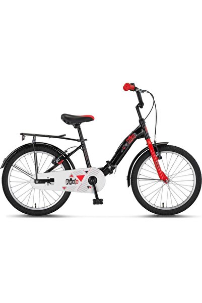 Genel Markalar Ümit Picolo 20 Jant Katlanır Çocuk Bisikleti Siyah Kırmızı