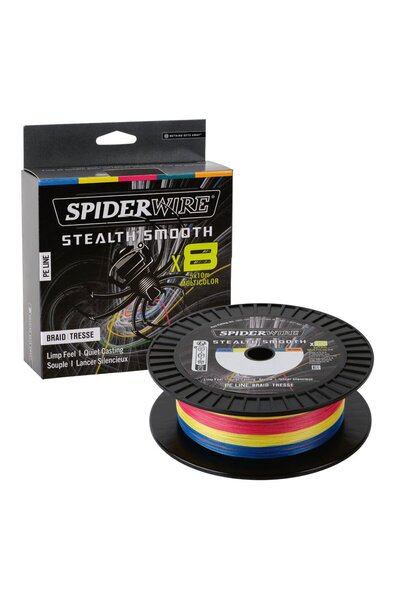Spiderwire Stealth Braid SpiderWire Stealth Smooth x8 300 متر حبل محبوك متعدد...