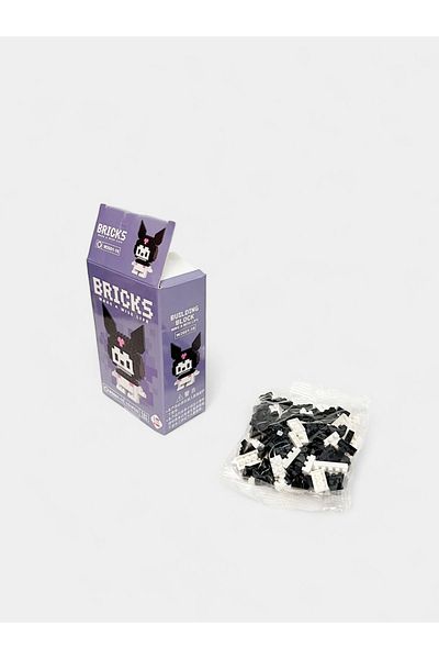 Toum Kuromi Bricks Small Particle 3D Puzzle Lego Desktop Decoration