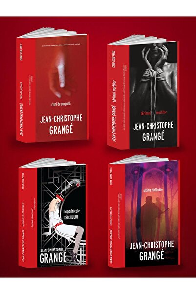 Editura Crime Scene Press Pachet Jean-Christophe Grange (4 carti): 1. Taramu