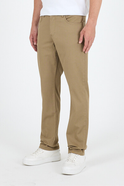 Rodi Erkek Regular Fit Gabardin %98 Pamuk %2 Elastan Rahat Günlük Klasik Düz Kesim Pantolon 1162
