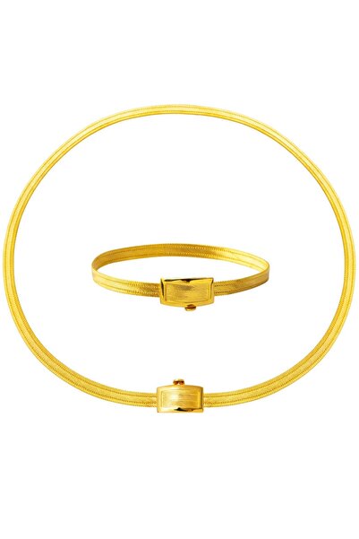 Çgk Çiğdem Gürel Kuyumculuk 3 Sıra Trabzon Altın Set Takım