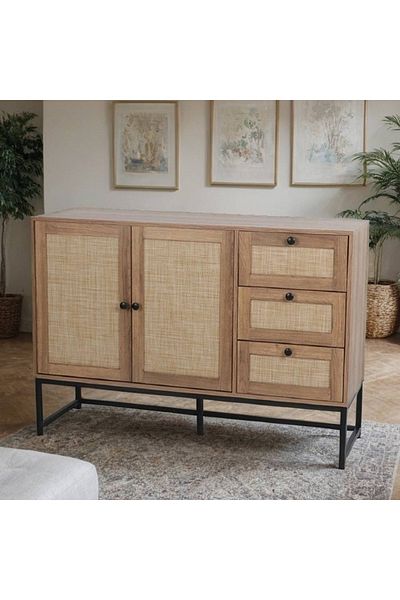 DEC13 Stylish and modern buffet cabinet, 120 cm