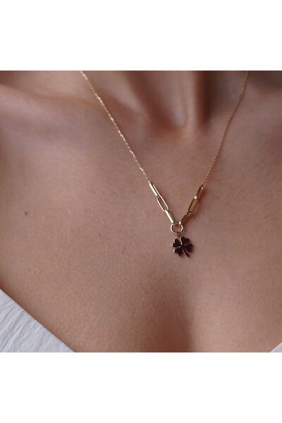 İzgi Kuyumculuk Ataç Yonca Kolye