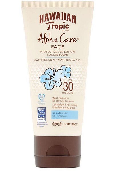 Hawaiian Tropic Lotiune Faciala Cu Protectie Solara Aloha Care Face Spf30 90 ml