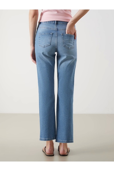 LC Waikiki LCW Jeans Indigo Slim Fit Kadın Jean Pantolon