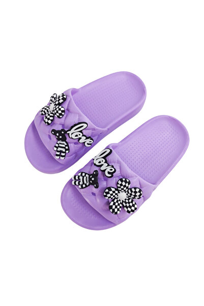 OEM Women's cheerful slippers with a cute pattern, with a platform, made of EVA material, H07-1
