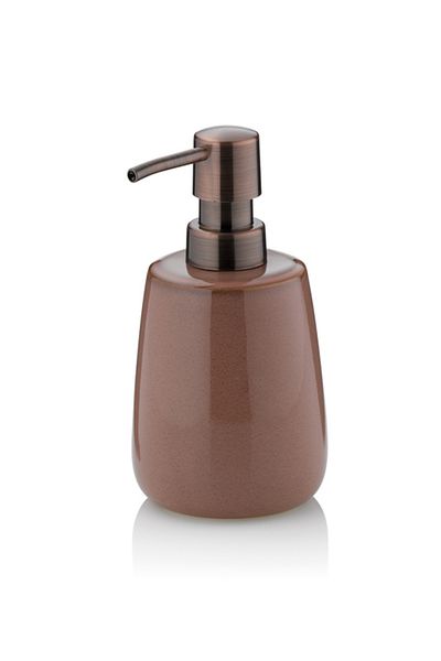 Kela Liana soap dispenser, old pink ceramic, 300 ml