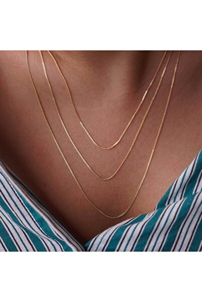 İzgi Kuyumculuk İnce Bismark Kolye