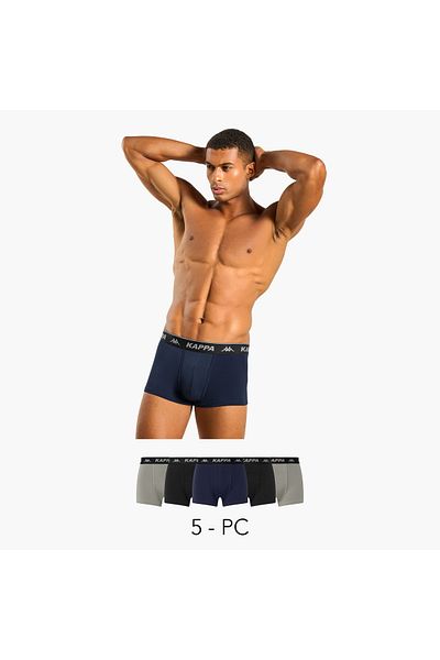 Kappa Set of 5 - Kappa Trunk Briefs with Elasticated Waistband