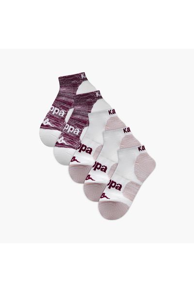 Kappa Set of 5 - Kappa Logo Detail Sports Socks