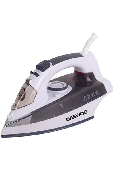 Daewoo DSI-2068 - Steam Iron 2200W With Steam Burst, Spray Function, Self Cleaning, Anti Drip, Anti