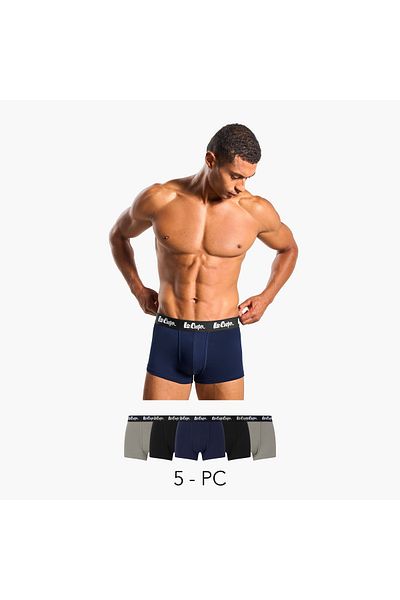 Lee Cooper Set of 5 - Lee Cooper Trunk Briefs with Elasticated Waistband