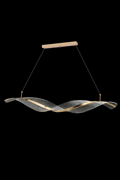 İstanbul Avize İstanbul Avize Yemek Masası Magic Gold Lüx Led Modern Ledli Avize