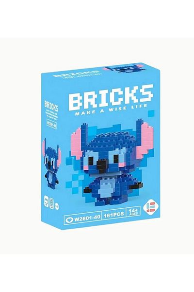 Toum Stitch Bricks Small Particle 3D Puzzle Lego Desktop Decoration
