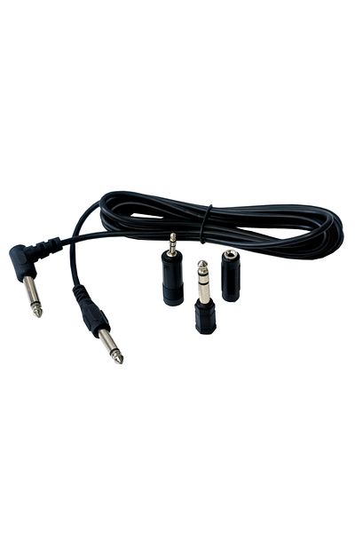 Choice Guitar Audio Cable 3m Connecting Cable 6.35 3.5mm Plugs Stereo Audio Noise Reduction Audio Cable ...