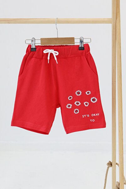 TOFİSA Κοριτσίστικο σορτς με στάμπα κοραλλιών - 27329