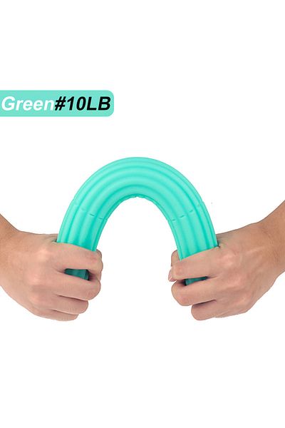Choice Green Tennis Elbow Therapy Flexible Bar, Flex Therapy Bar Strengthener, Resistance Bar for Golfers E