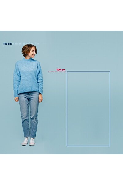 Kela Ombre bath mat 120x70 cm ice blue polyester