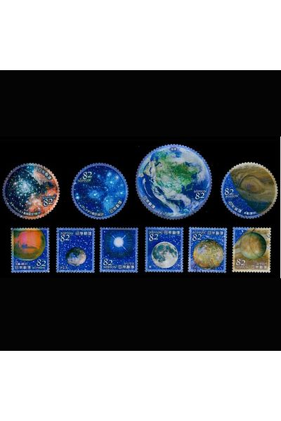 Choice C2397 C2397 Japan Postage stamps 2019 celestial body episode 2 universe planet With Post Mark