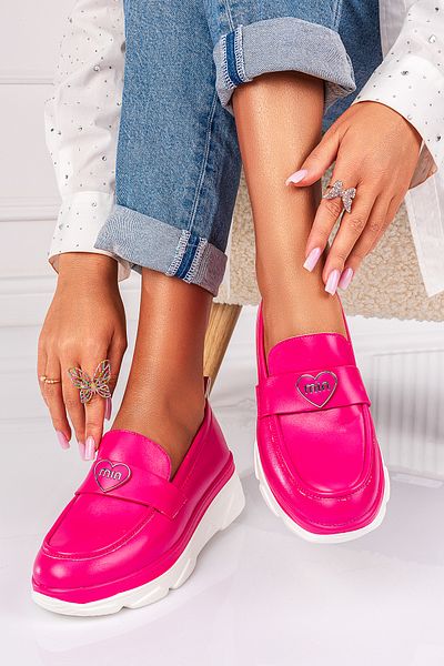 Lush Fashion Women's Moccasins Made of Eco-Leather