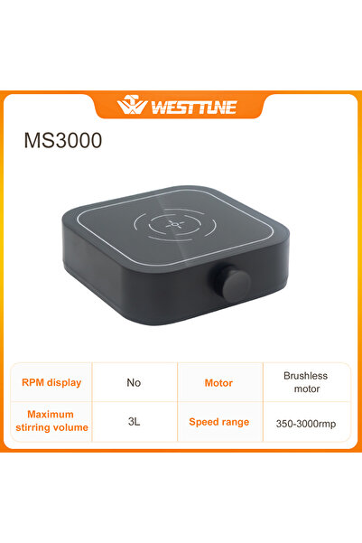 Choice12 EU MS3000-BB Westtune Lab Magnetic Stirrer - Electric Digital Displa...