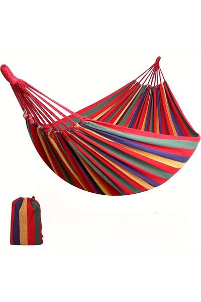 OEM Portable Hammock with Bag, 1 seat, 150 Kg, Multicolor