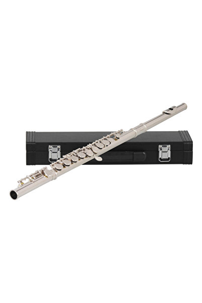 Choice Cloth Case M MBAT 16 Holes C Tone Flute With E Key Professional Woodwind Instrument Closed Key Cupro