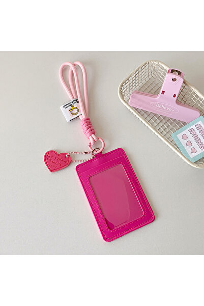 Choice حامل بطاقات صور Kpop باللون الأحمر، حافظة واقية لبطاقة الهوية الائتمان...