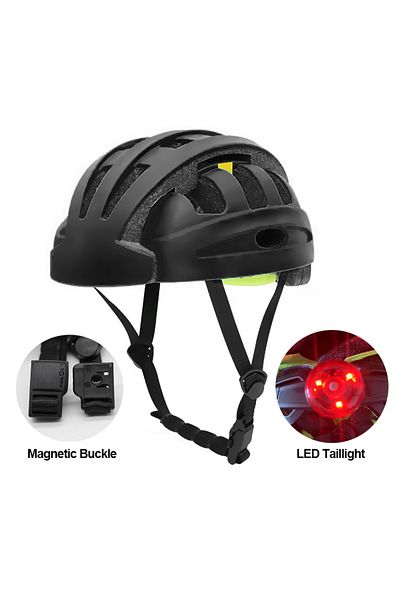 Choice L 59-62cm New ONE-Black ultralight ride folding helmet for men women city helmet cycling road mtb mo