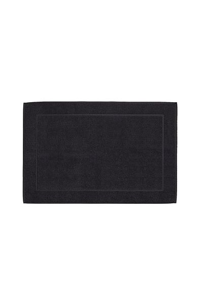 Kela Bath mat LAVINIA 100% cotton black 60x100 cm