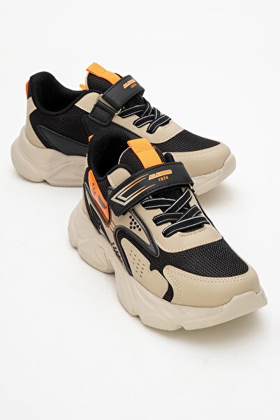 CCWAY AYAKKABI Anorak sa čičak trakom, dečje sportske cipele 31-35 BEŽ CRNA