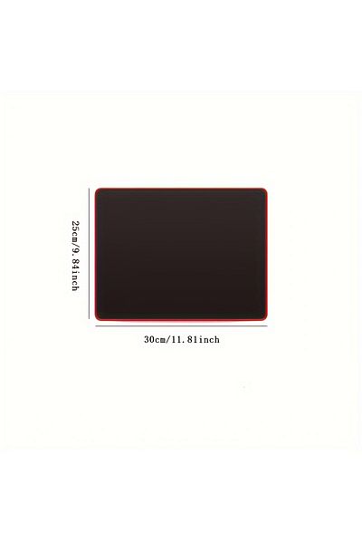 Choice 300x250x2mm 1PCS office electronic sports game mouse pad large size thick simple black desk mat prec