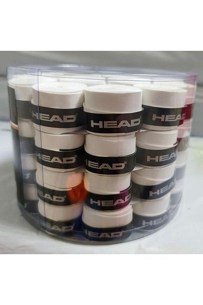 Choice dry white 60 Pieces Original HEAD Tennis Overgrip Anti Slip Racket Sweatband Grips Padel Shock Absor