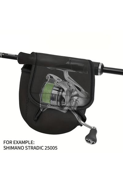 Choice Middle Protective Spinning Fishing Reel Bag Fly Baitcasting Raft Reel Case Storage Pouch Drum Cover