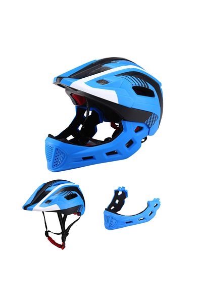 Choice As picture Lixada Kids Detachable Full Face Bike helmet Children's Sports Child Cycling mtb Motorcyc