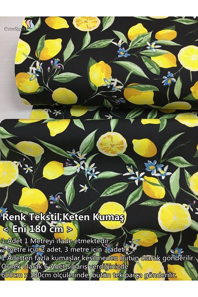 Renk Tekstil Λινά υφάσματα με σχέδια φρούτων - Ταπετσαρία - Κουρτίνα - Κάλυμμα τραπεζιού - Μαξιλάρι - Κάλυμμα σφουγγαριού