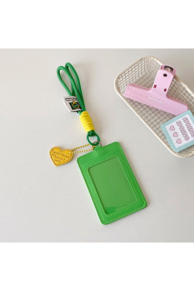 Choice حامل بطاقة صور Kpop باللون الأخضر، حافظة واقية لبطاقة الهوية الائتماني...