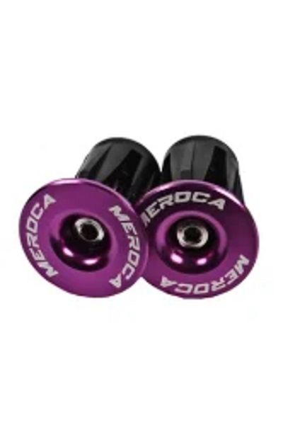 Choice Purple MEROCA Mountain Bike Aluminum Alloy Inflated Lock To Connector Road Bicycle Handlebar End Cap