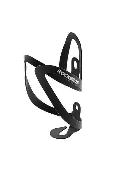 ROCKBROS 31210030001 ROCKBROS Bottle Holder Aluminium Alloy Water Bottle Cage Adjustable Lightweight Mountain