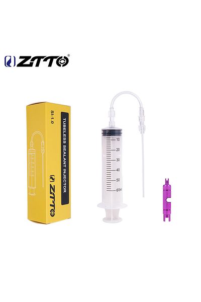 ZTTO SI-1.0 Valve tool ZTTO MTB Mountain Road Bike Tubeless Sealant Injector For Bicycle Tubeless Tire US